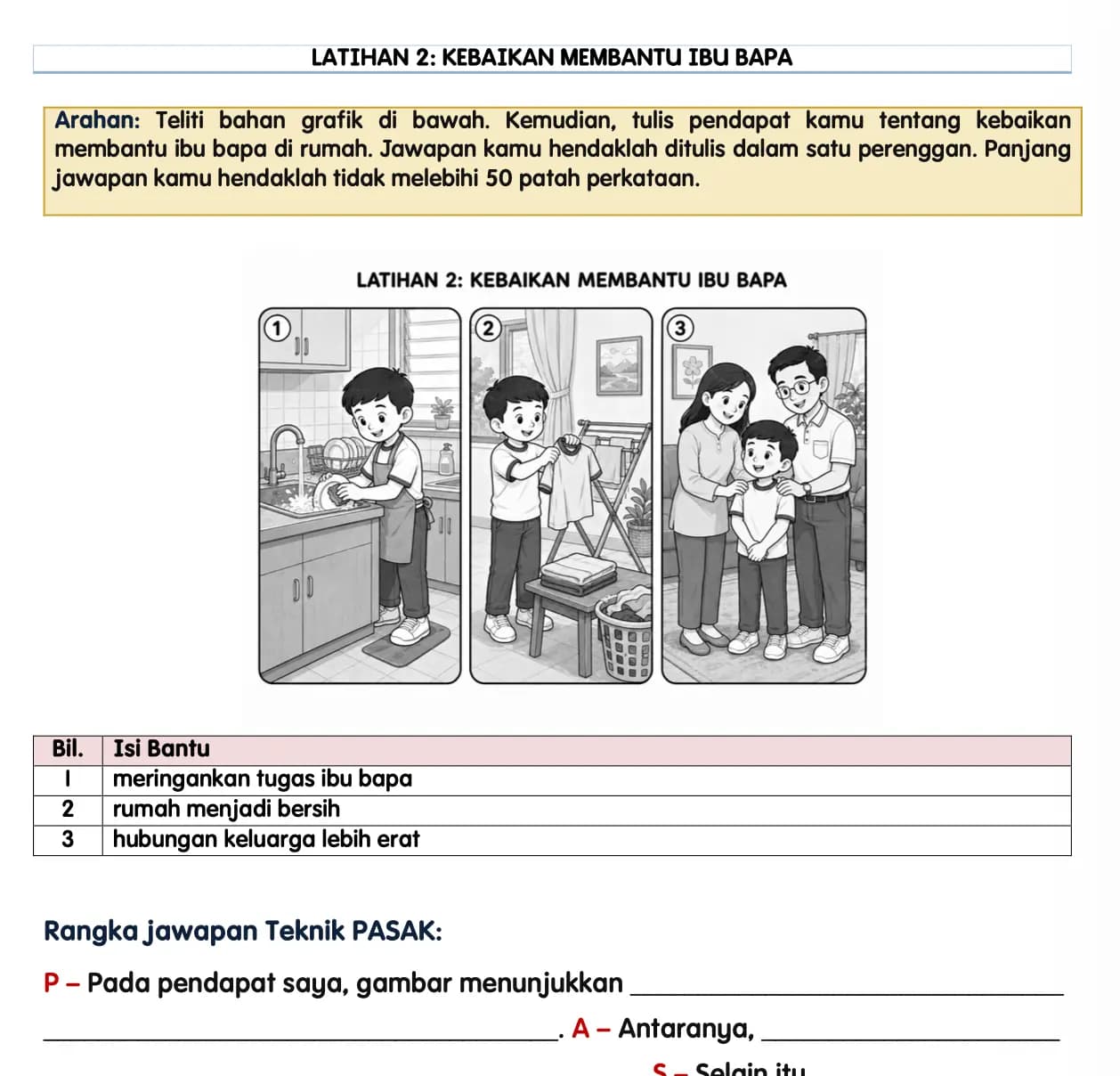 BUNDLE MODUL LATIHAN Matriks BM Tahun 4 – Bahagian C dan Bahagian D 7