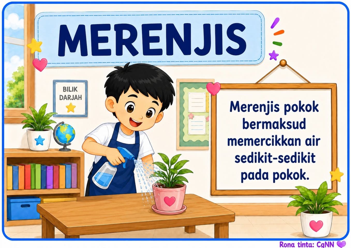 Nota Kata Kerja Tema Menanam (Papan Kenyataan)