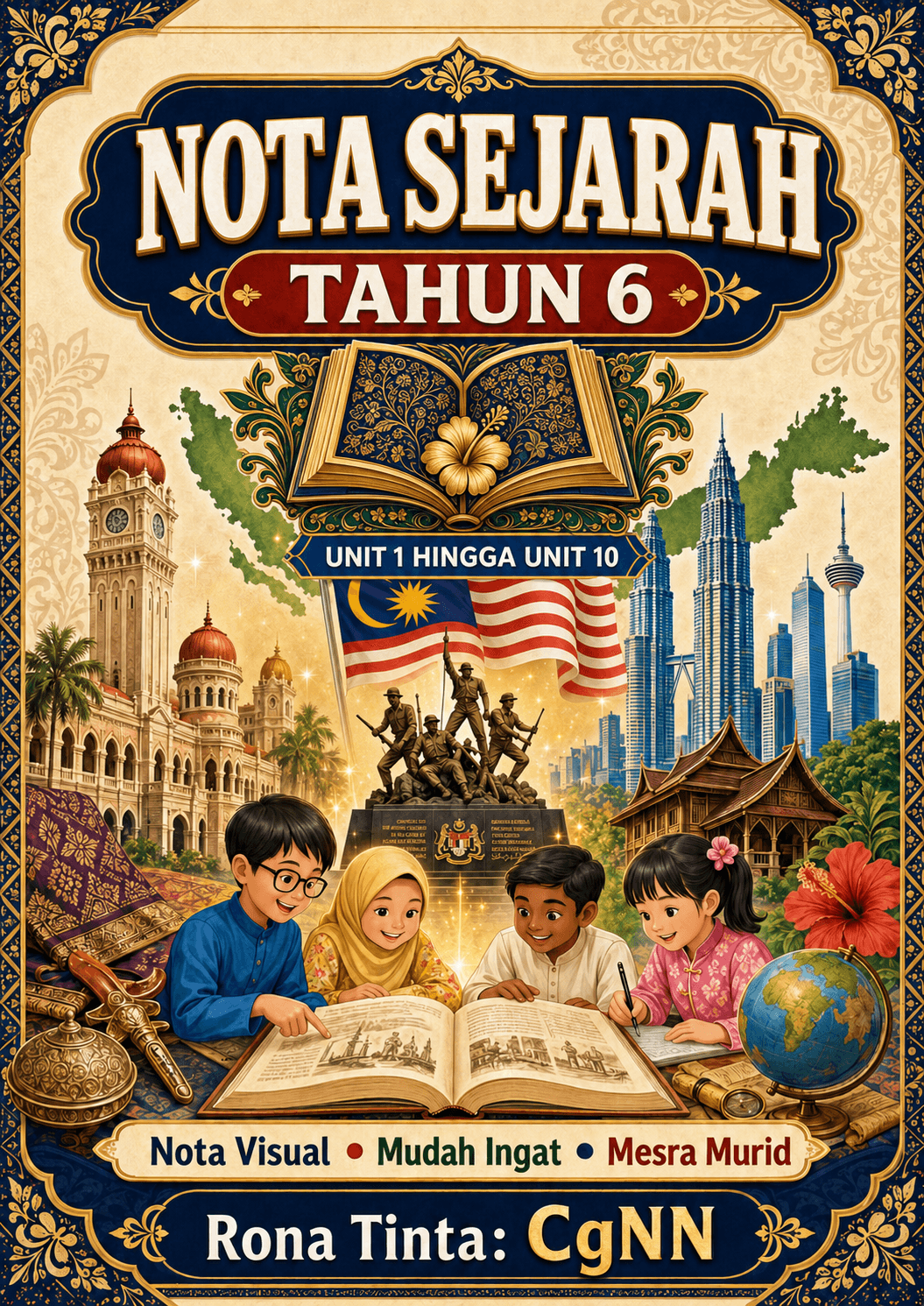 NOTA SEJARAH BANTU INGAT MURID TAHUN 6