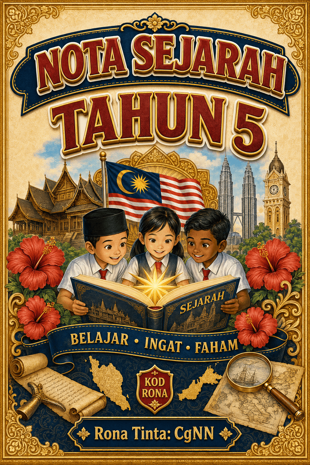 NOTA SEJARAH BANTU INGAT MURID TAHUN 5