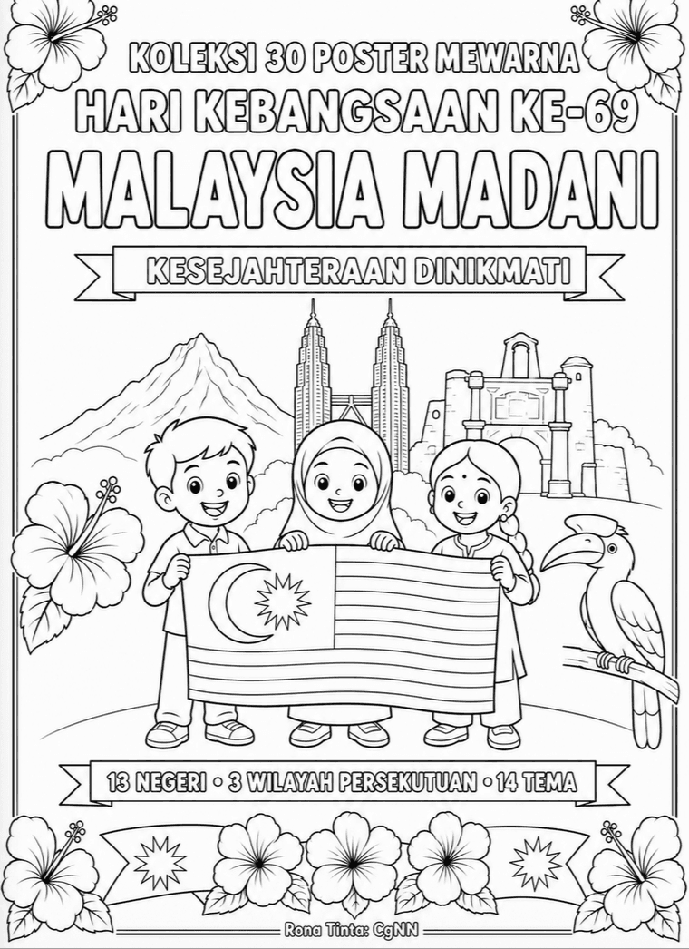 POSTER MEWARNA KEMERDEKAAN 2026