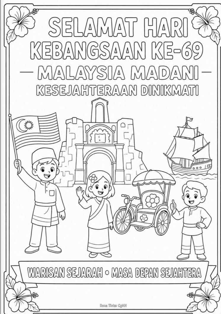 POSTER MEWARNA KEMERDEKAAN 2026 2