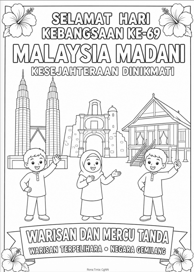 POSTER MEWARNA KEMERDEKAAN 2026 3