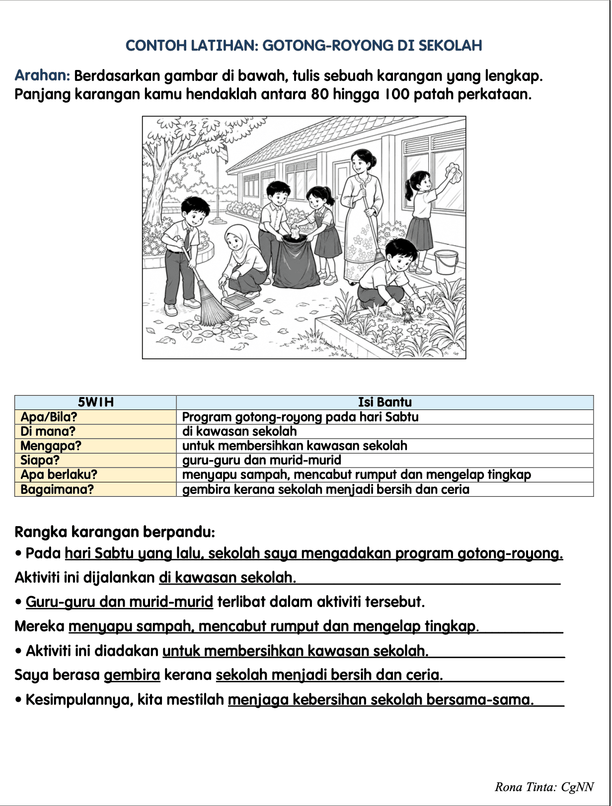 BUNDLE SET LENGKAP MATRIKS BAHASA MELAYU TAHUN 4 9