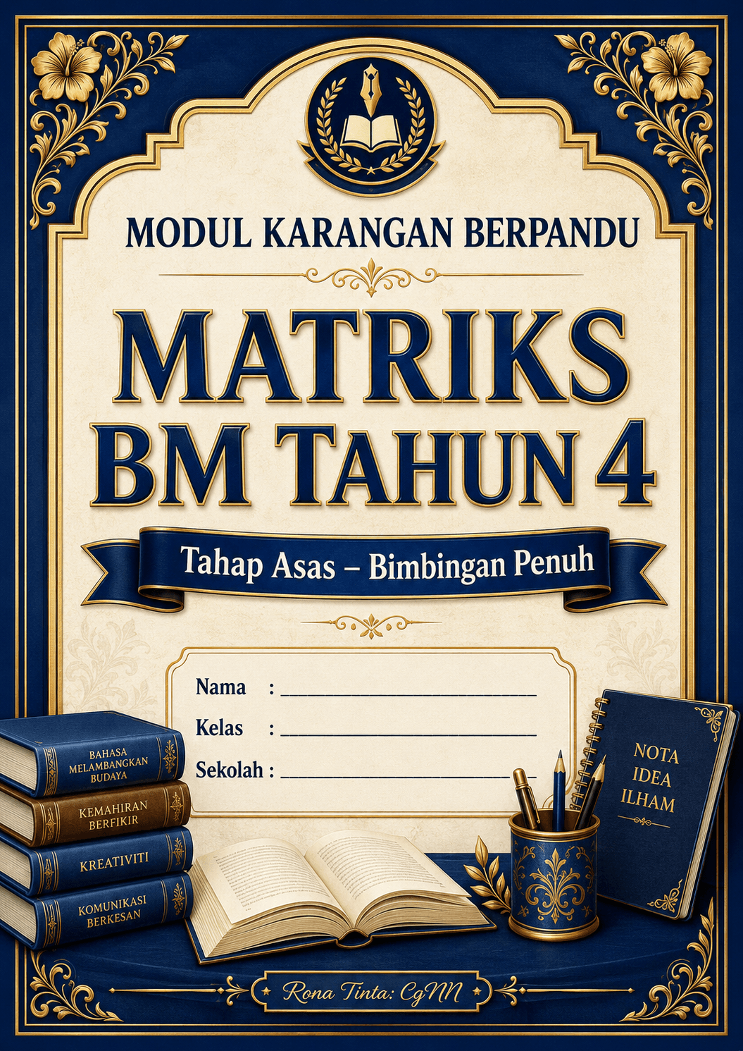 MODUL KARANGAN BIMBINGAN BERPANDU MATRIKS BM TAHUN 4 (sebahagian daripada bundle) 