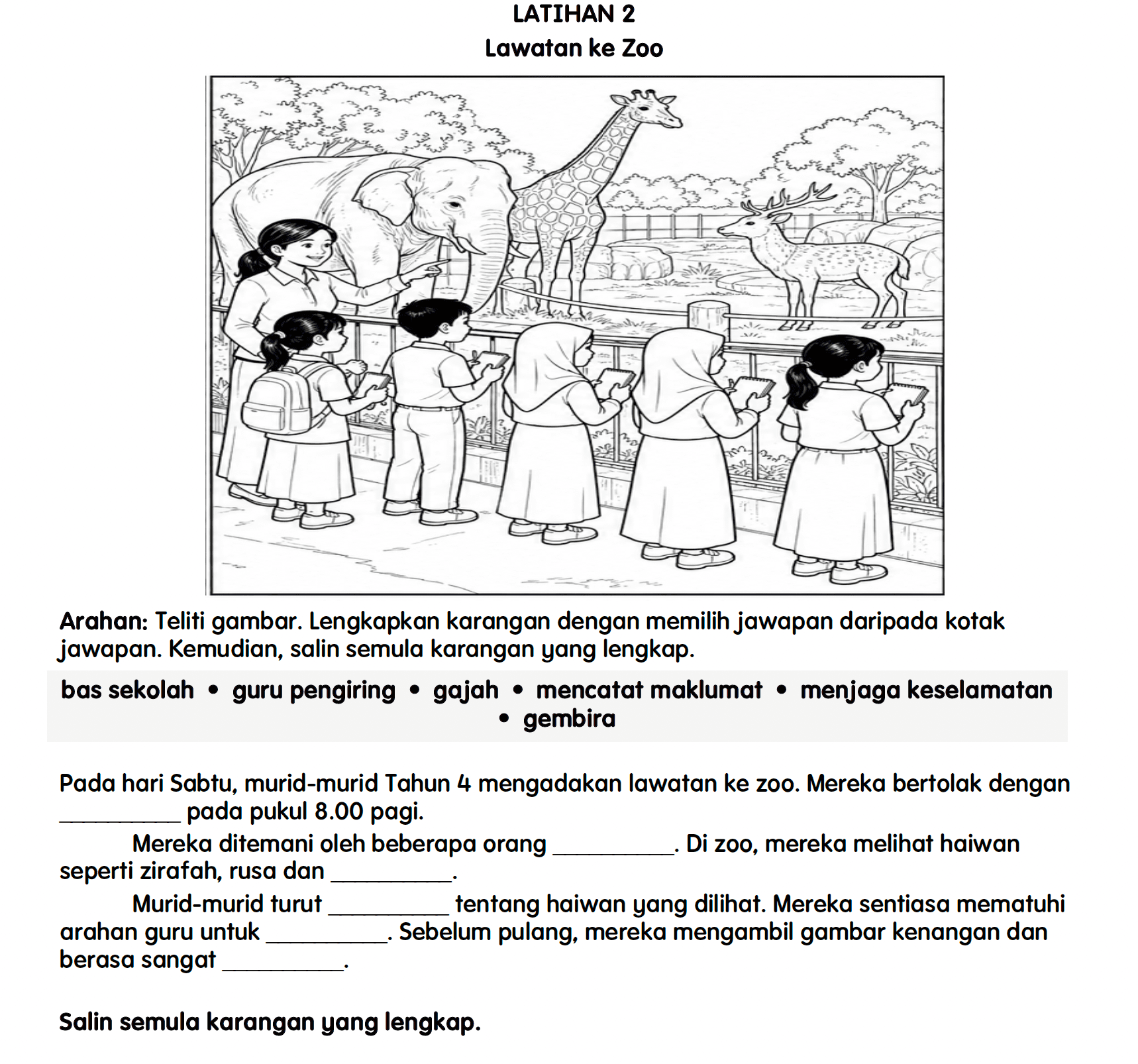 MODUL KARANGAN BIMBINGAN BERPANDU MATRIKS BM TAHUN 4 (sebahagian daripada bundle)  2