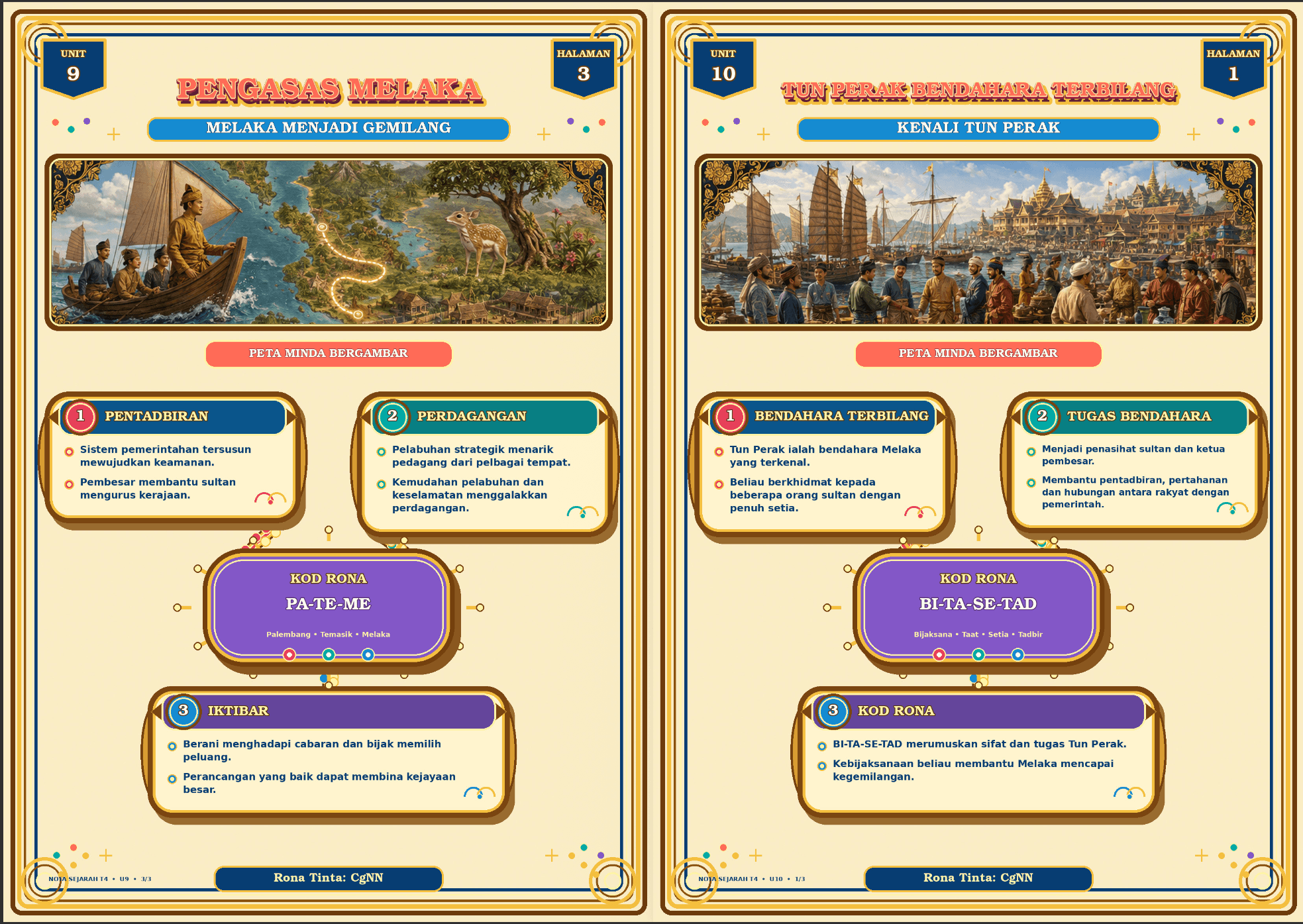 NOTA SEJARAH BANTU INGAT MURID TAHUN 4 2